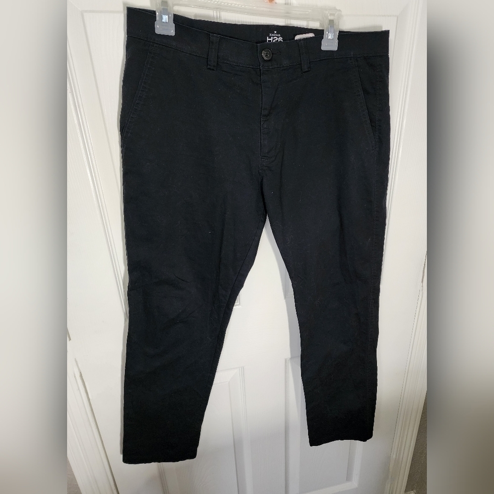 Haggar H26 Mens Black Dress Pant